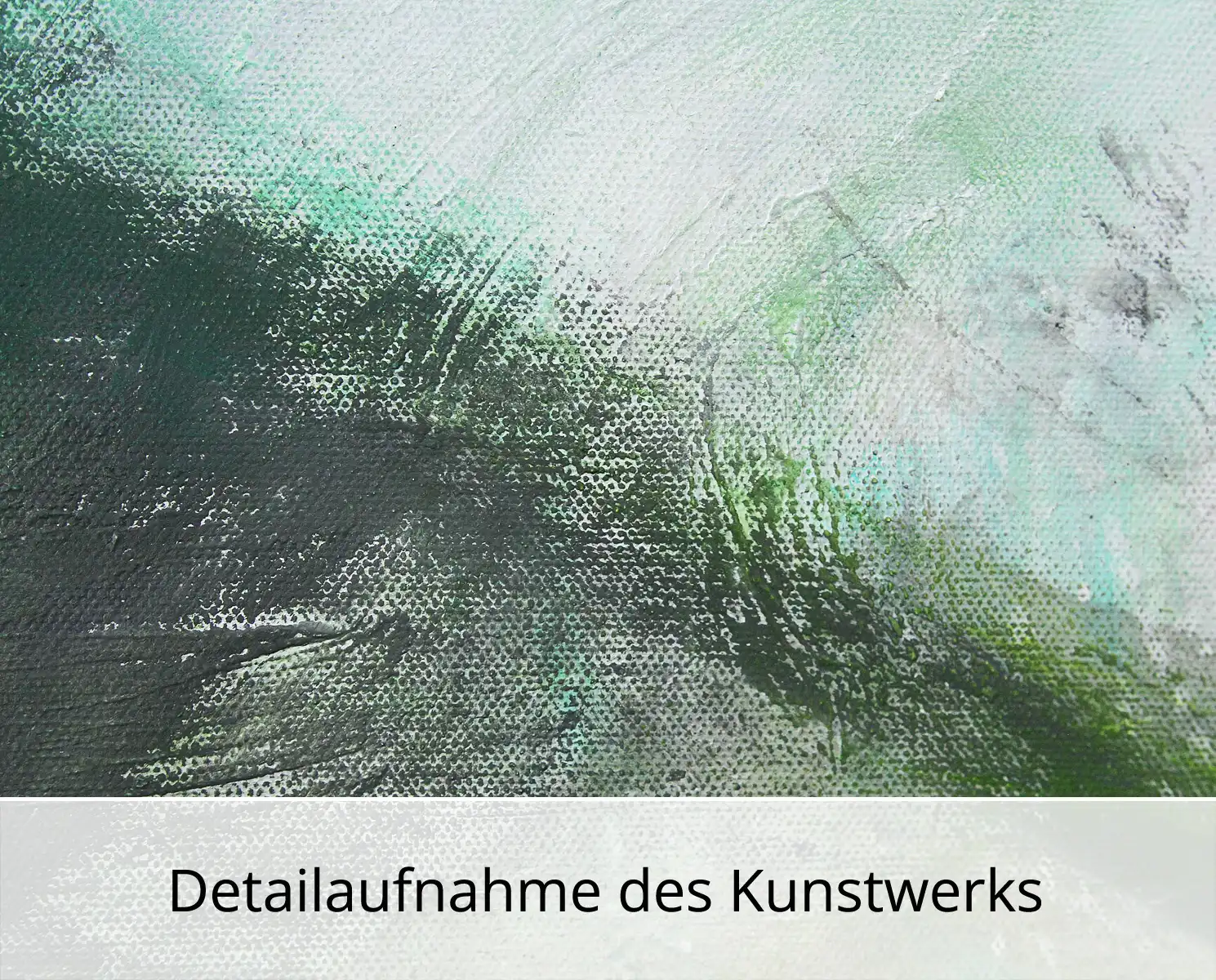 Acrylgemälde: "Wildwasser I", Original/Unikat, L. Wünsche