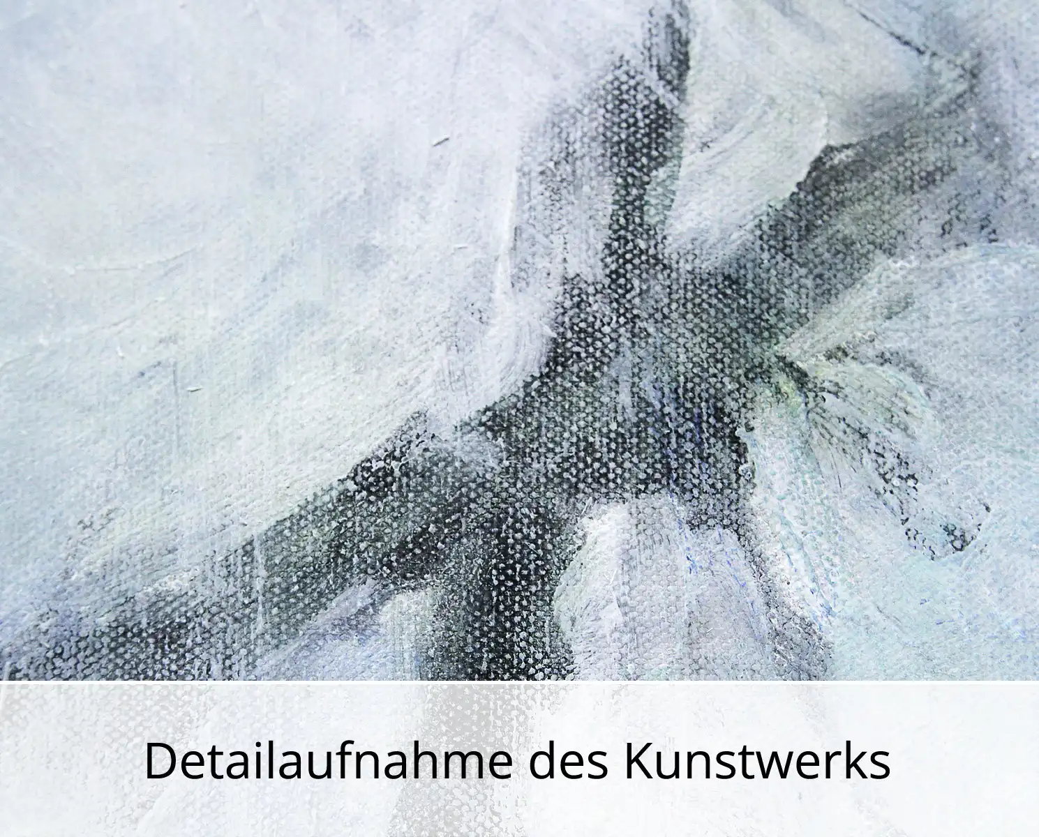 Acrylgemälde: "Wildwasser II", Original/Unikat, L. Wünsche