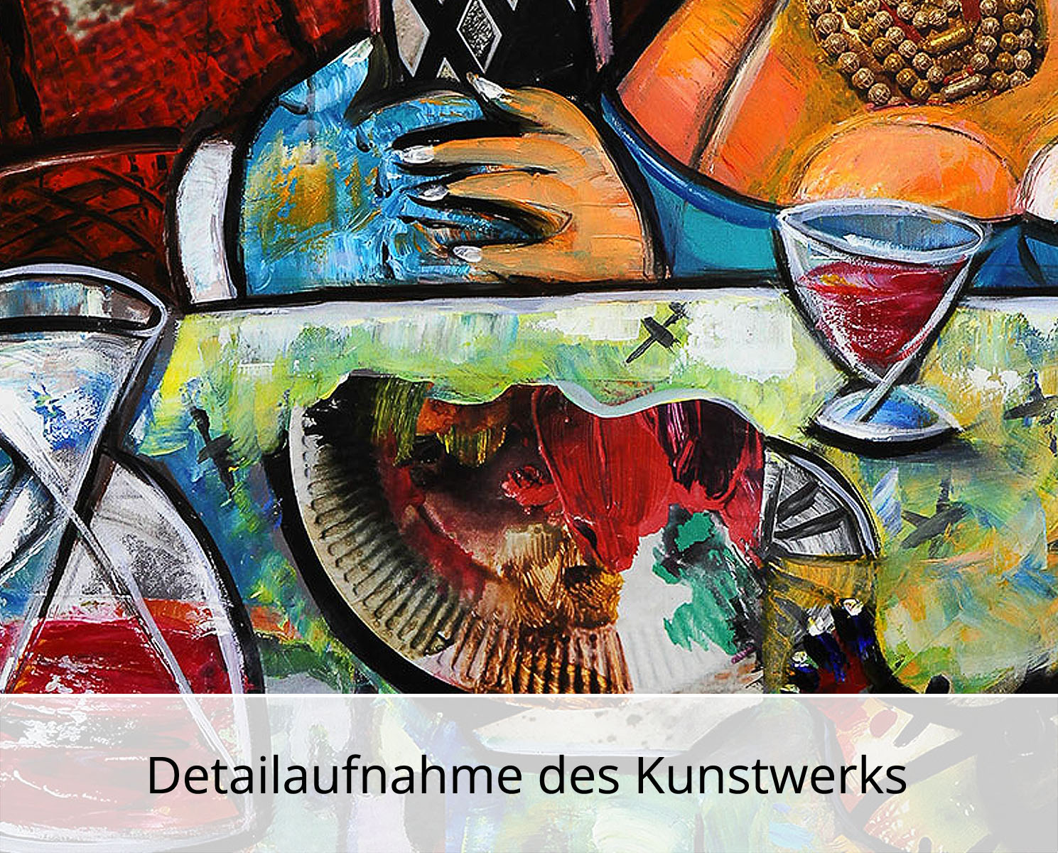 K. Namazi: "Romantischer Liebesabend", Edition, signierter Kunstdruck