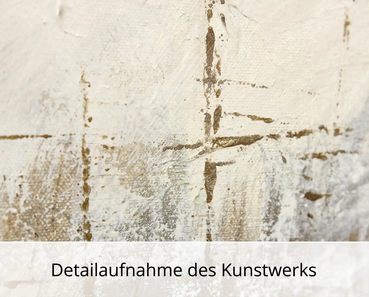 Abstrakte Malerei von Ewa Martens: "Melancholische Landschaft II", Original/Unikat