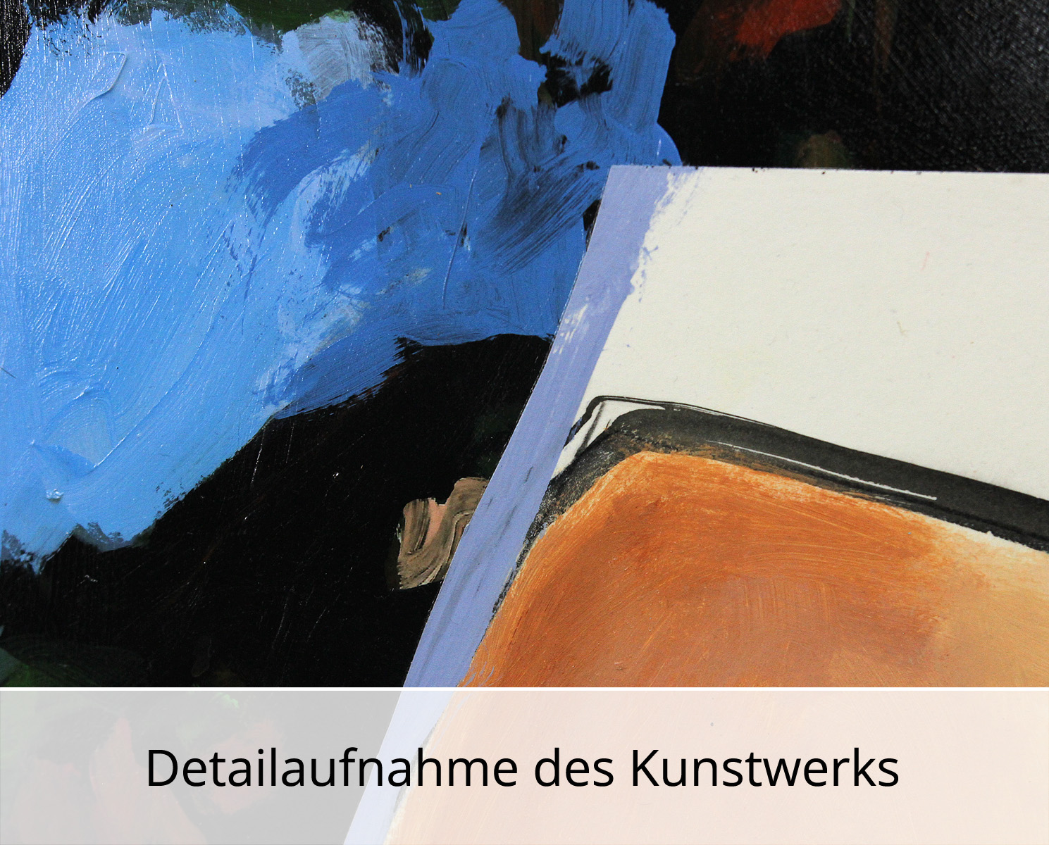 J.J. Piezanowski: Les effluves, neoexpressionistisches Porträt, Original/Unikat