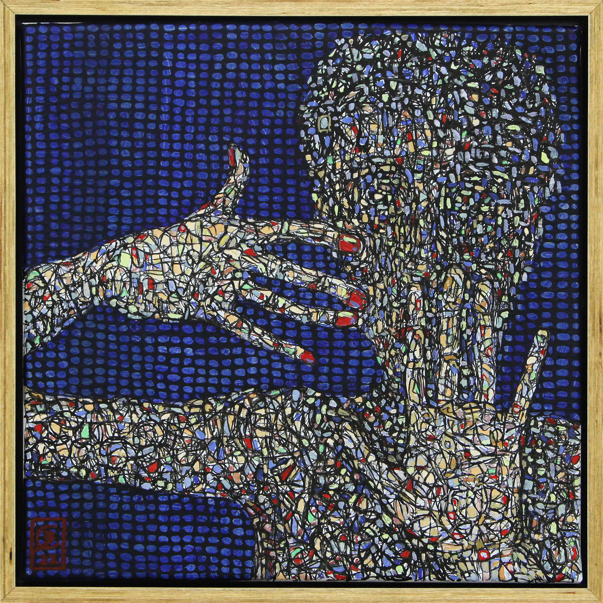 C. Blechschmidt: "Hände", Original/Unikat, zeitgenössisches Ölgemälde