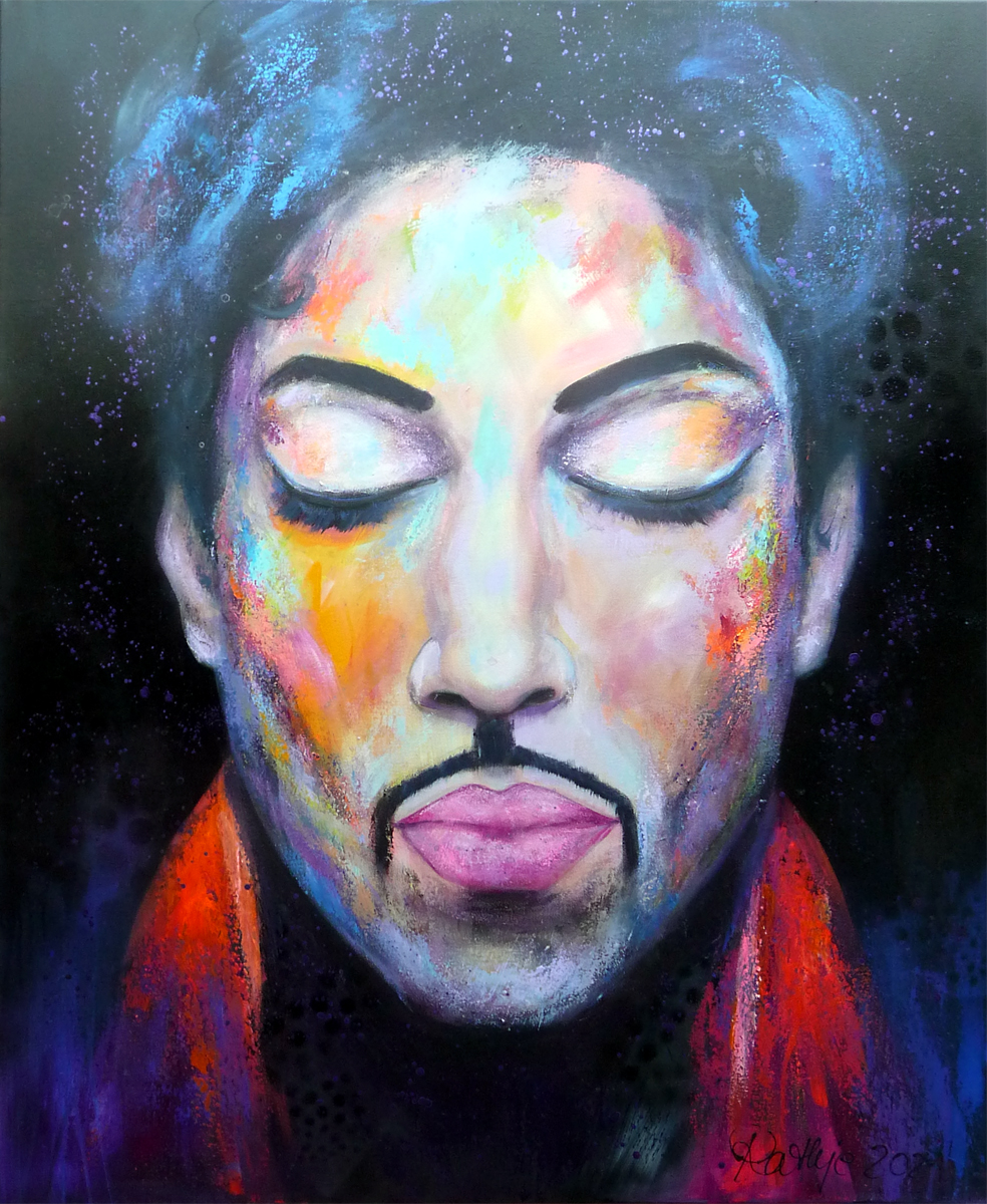 M. Rathje: "Prince 01", moderne Malerei, Originalgemälde (Unikat) (A)